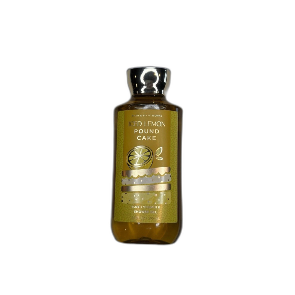 Bath & Body Works Iced Lemon Pound Cake Shower Gel 10 Fl oz. Brand New